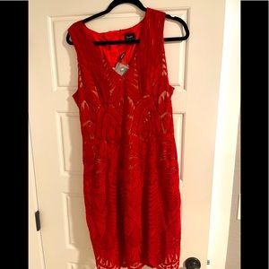 Never worn with tags Bardot from Nordstrom- midi wedding type dress